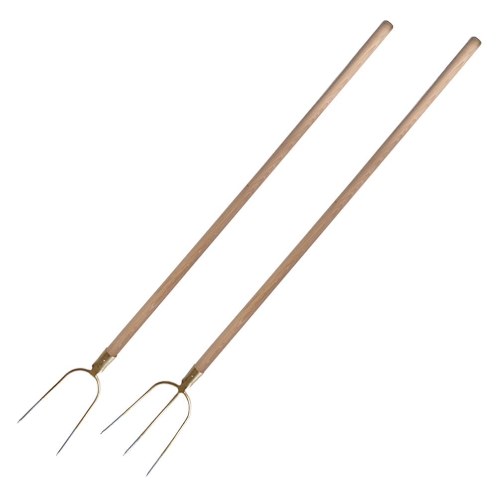 FORCA DA FIENO 'TOP QUALITY' 3 denti - con manico cm. 140
