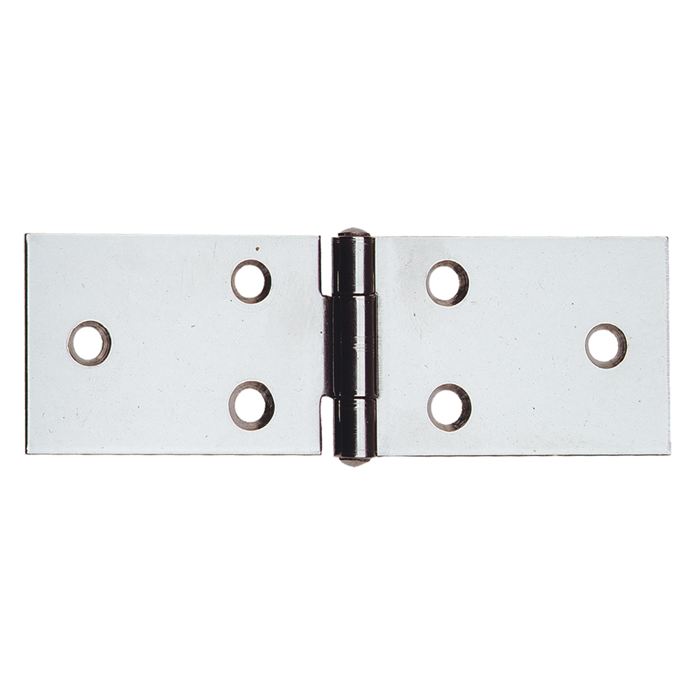 CERNIERA IN ACCIAIO INOX ART.122IN mm. 80 x 31 - pz. 2