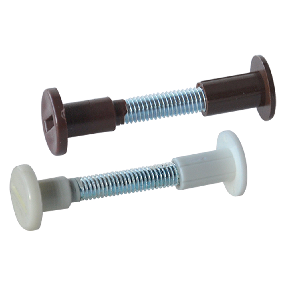 GIUNZIONE PER MOBILI mm 30Ã·40 bianco - pz 4