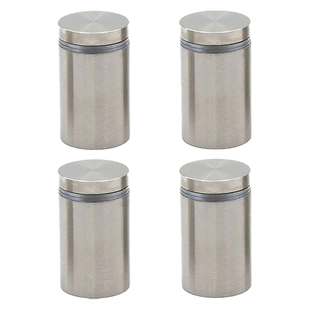 DISTANZIALI INOX PER TARGHE Ã˜ 18 mm - pz 4