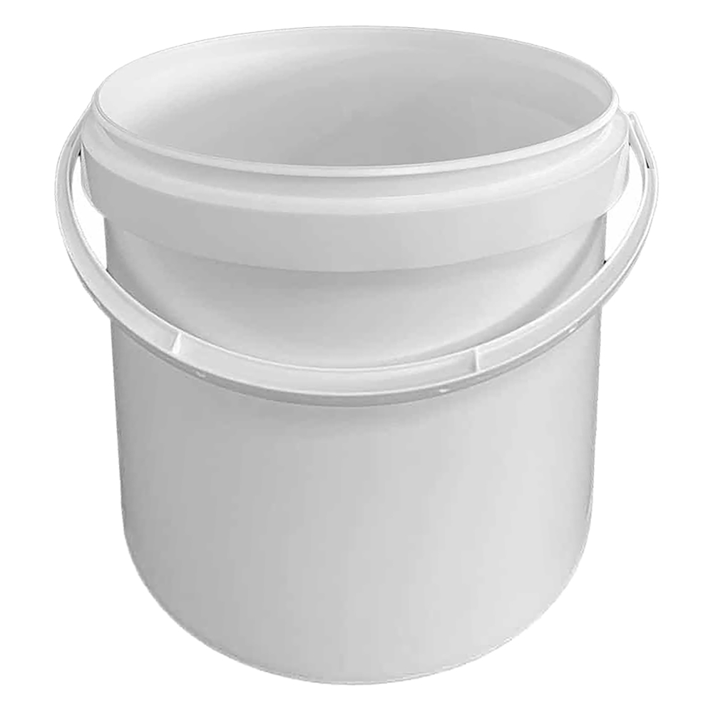 SECCHIO PLASTICO TRONCO CONICO Lt. 6  - Ã˜ 19 x h.21 cm