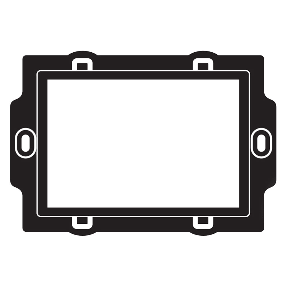 SUPPORTO MODELLO 'PL' PER SERIE PLAIN 3 moduli