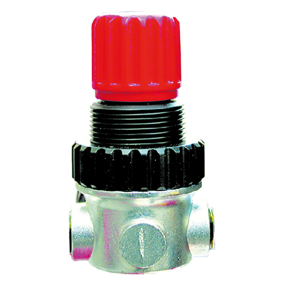 REGOLATORE DI PRESSIONE per compressore - att. 1/4 femmina